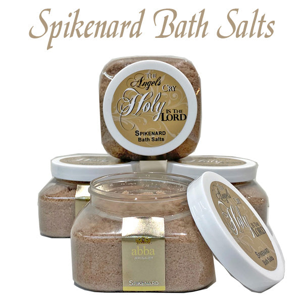SPIKENARD BATH SALTS - 8 OZ - Divine Touch