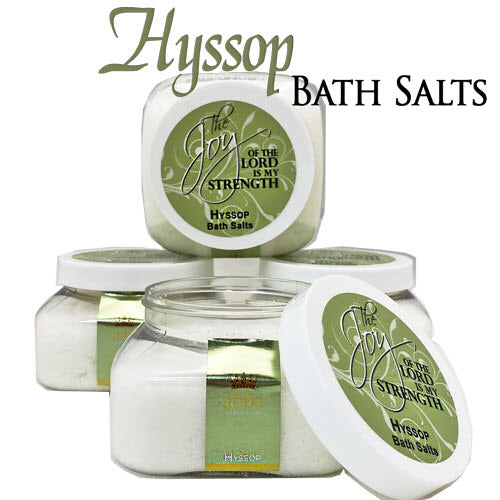 HYSSOP BATH SALTS - 8 OZ - Divine Touch 